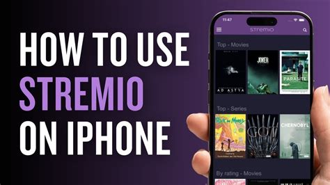 how to use stremio on iphone