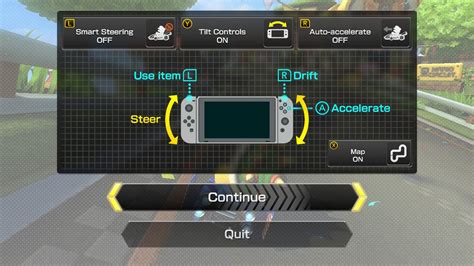 how to use switch controllers for mario kart