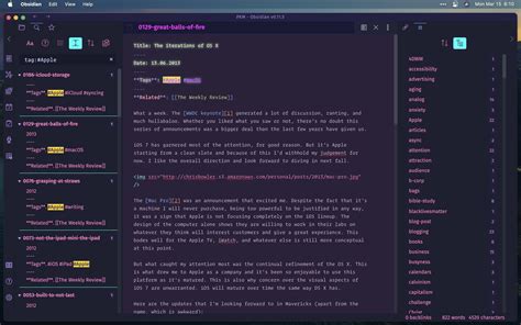 how to use tags and links in obsidian