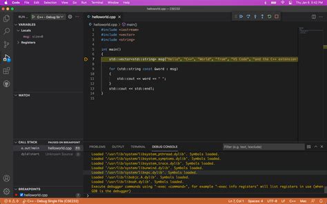 how to use terminal in vs code mac