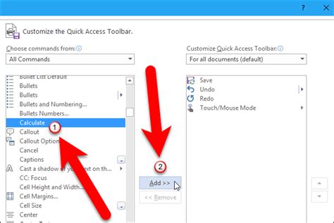 how to use tools calculate in word
