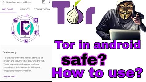 how to use tor browser on android