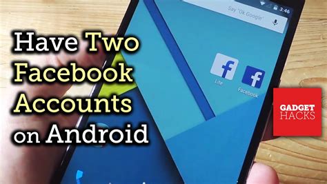 how to use two facebook accounts in one phone android