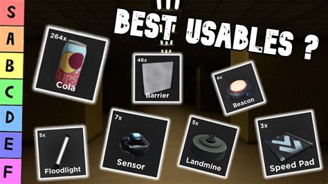 how to use usable in evade roblox pc