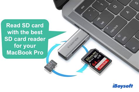 how to use usb c to sd card reader on macbook pro