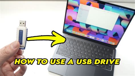 how to use usb on mac