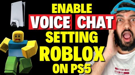 how to use vc on roblox ps5