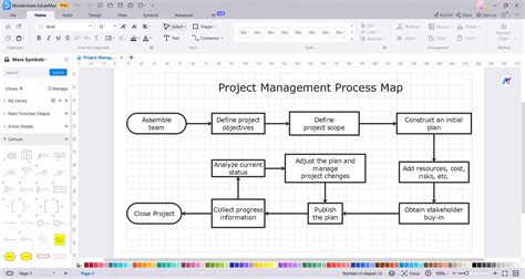 how to use visio for process mapping