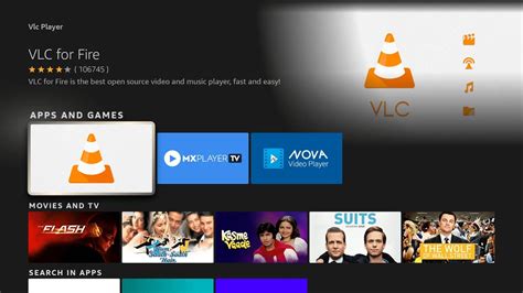 how to use vlc on firestick