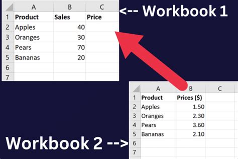 how to use vlookup in excel with two workbooks