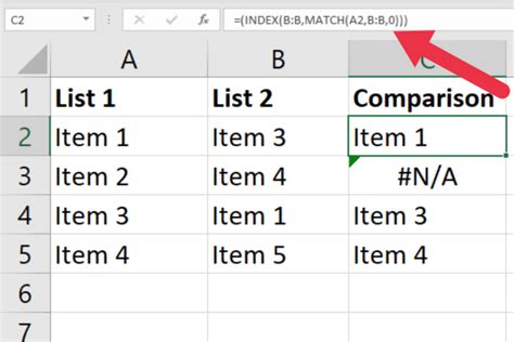 how to use vlookup to compare two columns
