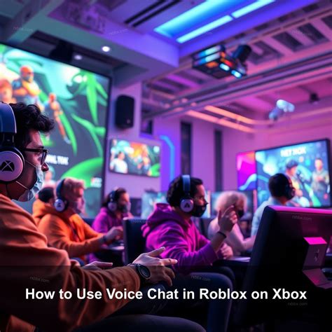 how to use voice chat in roblox on xbox one