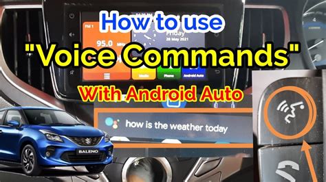 how to use voice commands on android auto