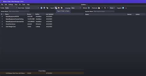 how to use vortex mod manager bg3