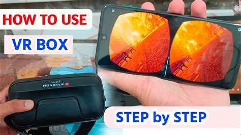 how to use vr box with mobile