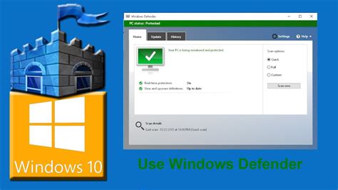 how to use windows defender in safe mode