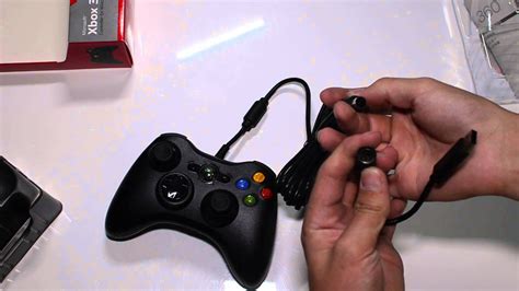 how to use xbox 360 controller on pc with usb cable