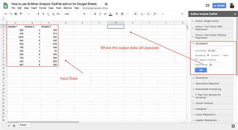 how to use xlminer analysis toolpak excel