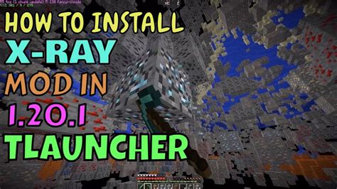 how to use xray in tlauncher