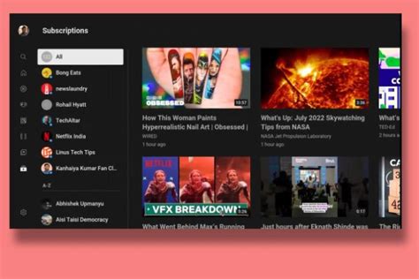 how to use youtube on android tv