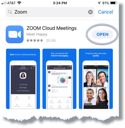 how to use zoom app on iphone