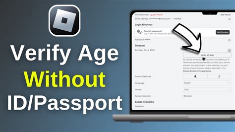 how to verify my age on roblox again