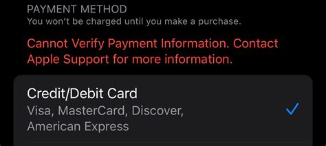 how to verify payment information on iphone reddit