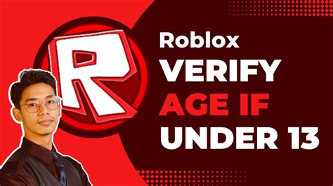 how to verify your age on roblox under 13