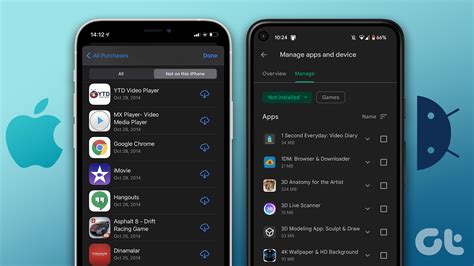 how to view downloaded apps on android