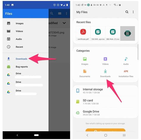 how to view files on android phone