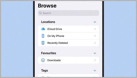 how to view hidden folder on iphone