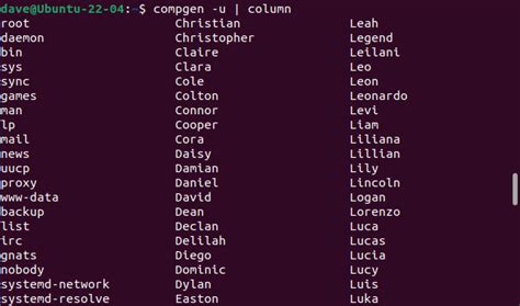 how to view list of users in linux