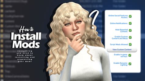 how to view mods in sims 4
