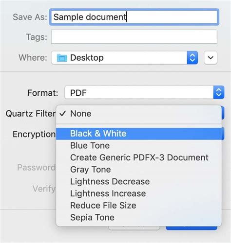 how to view pdf in black and white