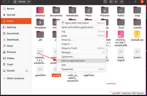 how to view root folder in ubuntu