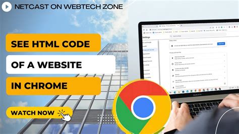 how to view source code of a website in chrome
