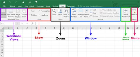 how to view toolbar in excel