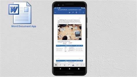 how to view word document in mobile