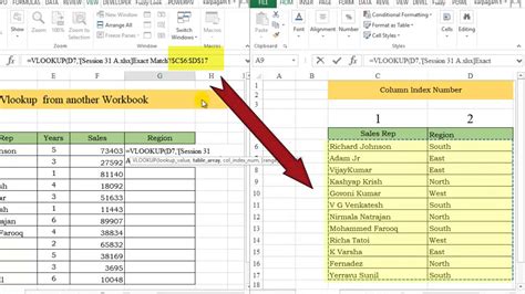 how to vlookup data from another excel file