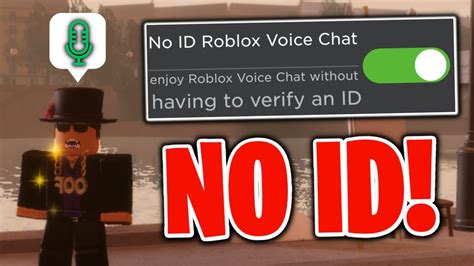 how to voice chat in roblox no id