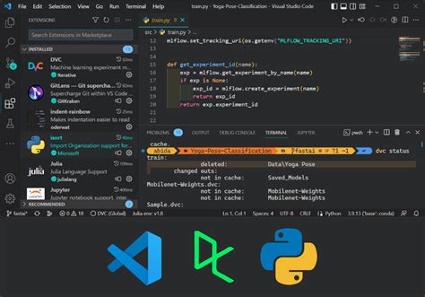 how to vs code for python