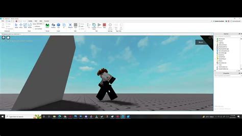 how to walk on walls in roblox studio