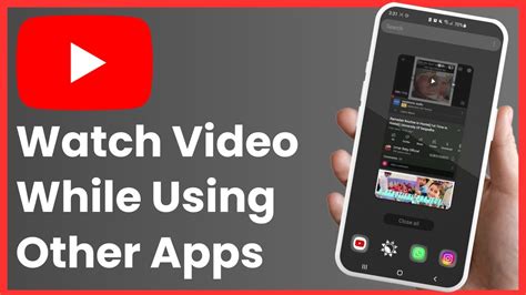 how to watch youtube video while using other apps ipad