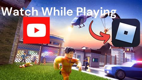 how to watch youtube while playing roblox mobile 2024
