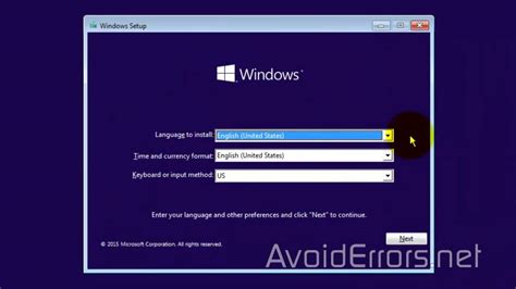 how to wipe pc and install windows 10 from usb