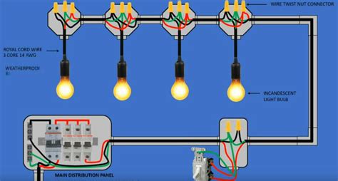 how to wire multiple lights on one switch