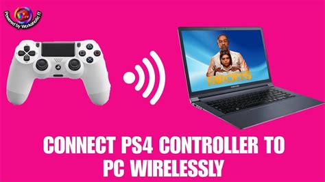 how to wirelessly connect ps4 controller to pc reddit