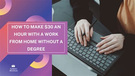 how to work from home without a degree