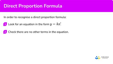 how to work out direct proportion in maths