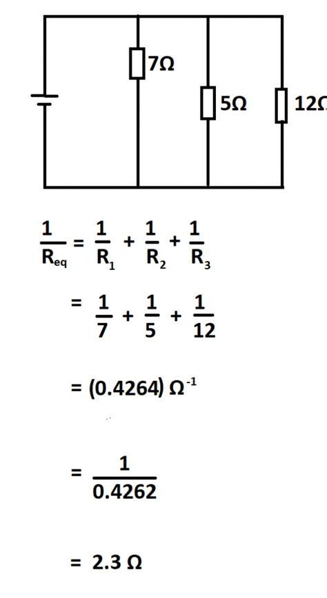how to work out parallel circuits